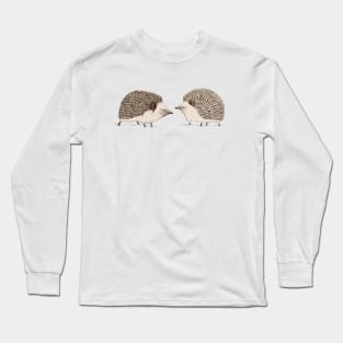 Two Hedgehogs Long Sleeve T-Shirt